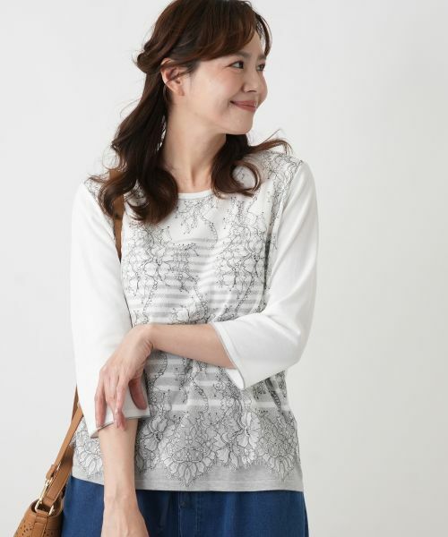 Leilian PLUS HOUSE / レリアンプラスハウス ニット・セーター | セーター【Leilian WHITE LABEL】 | 詳細9