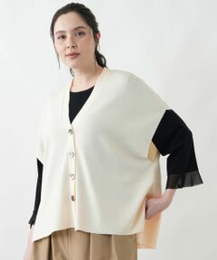Leilian PLUS HOUSE / レリアンプラスハウス テーラードジャケット | ニットジレ