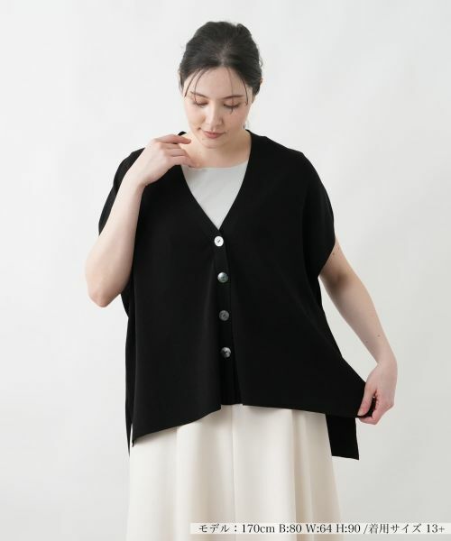 Leilian PLUS HOUSE / レリアンプラスハウス テーラードジャケット | ニットジレ | 詳細5