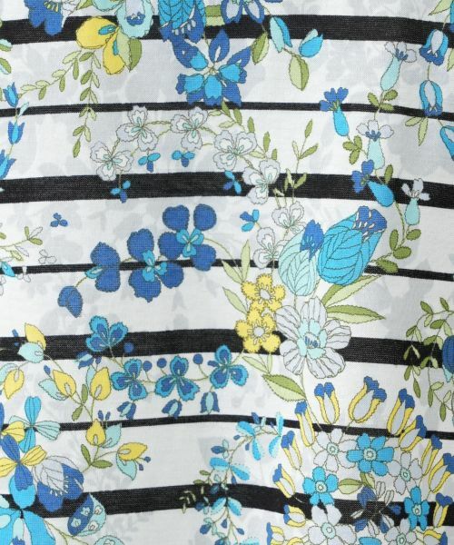 Leilian PLUS HOUSE / レリアンプラスハウス カットソー | フラワーボーダープルオーバー【Leilian WHITE LABEL】 | 詳細15