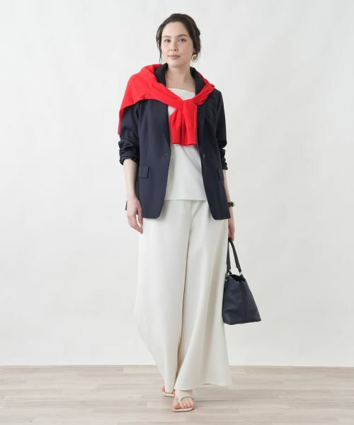 Leilian PLUS HOUSE / レリアンプラスハウス カーディガン・ボレロ | クロップドカーディガン【Leilian WHITE LABEL】 | 詳細12