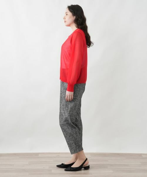 Leilian PLUS HOUSE / レリアンプラスハウス カーディガン・ボレロ | クロップドカーディガン【Leilian WHITE LABEL】 | 詳細15