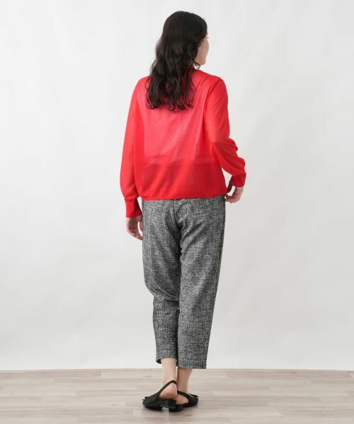 Leilian PLUS HOUSE / レリアンプラスハウス カーディガン・ボレロ | クロップドカーディガン【Leilian WHITE LABEL】 | 詳細16