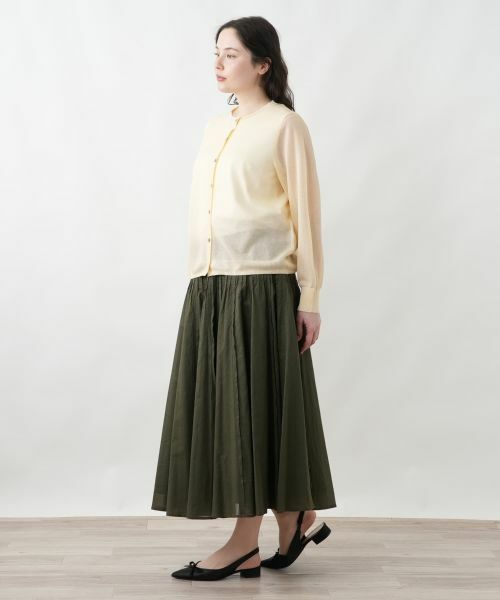 Leilian PLUS HOUSE / レリアンプラスハウス カーディガン・ボレロ | クロップドカーディガン【Leilian WHITE LABEL】 | 詳細18