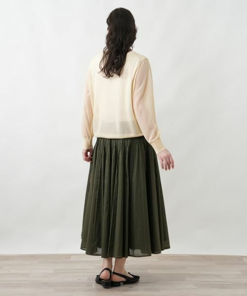 Leilian PLUS HOUSE / レリアンプラスハウス カーディガン・ボレロ | クロップドカーディガン【Leilian WHITE LABEL】 | 詳細19