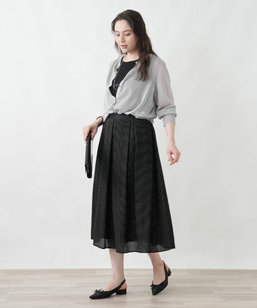 Leilian PLUS HOUSE / レリアンプラスハウス カーディガン・ボレロ | クロップドカーディガン【Leilian WHITE LABEL】 | 詳細22