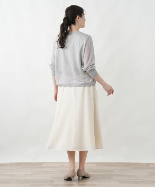 Leilian PLUS HOUSE / レリアンプラスハウス カーディガン・ボレロ | クロップドカーディガン【Leilian WHITE LABEL】 | 詳細26