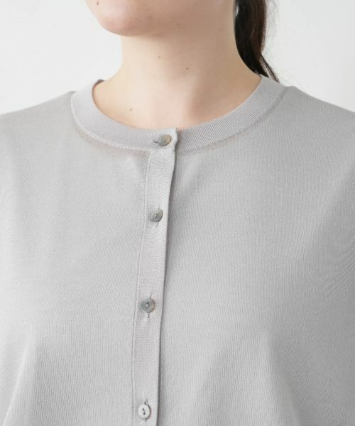 Leilian PLUS HOUSE / レリアンプラスハウス カーディガン・ボレロ | クロップドカーディガン【Leilian WHITE LABEL】 | 詳細30