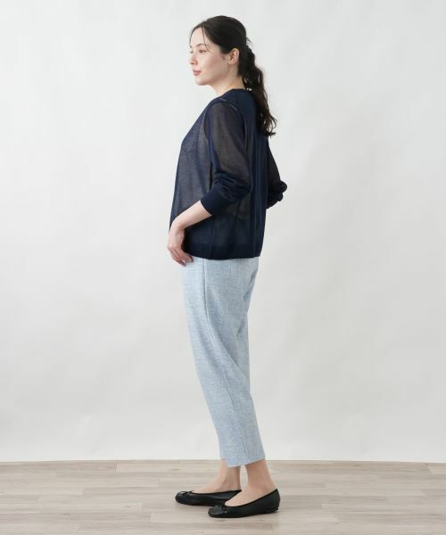 Leilian PLUS HOUSE / レリアンプラスハウス カーディガン・ボレロ | クロップドカーディガン【Leilian WHITE LABEL】 | 詳細4