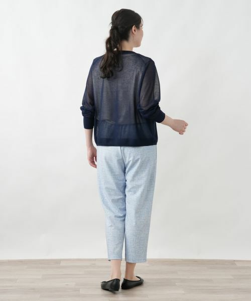 Leilian PLUS HOUSE / レリアンプラスハウス カーディガン・ボレロ | クロップドカーディガン【Leilian WHITE LABEL】 | 詳細5