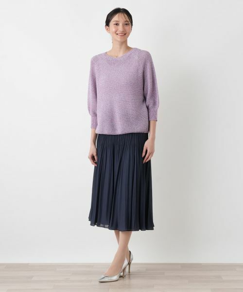 Leilian PLUS HOUSE / レリアンプラスハウス ニット・セーター | セーター【Leilian WHITE LABEL】 | 詳細1