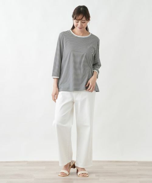 Leilian PLUS HOUSE / レリアンプラスハウス カットソー | カットソー【Leilian WHITE LABEL】 | 詳細4