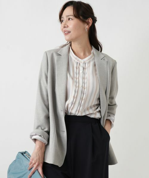 Leilian PLUS HOUSE / レリアンプラスハウス テーラードジャケット | ブレザー【Leilian WHITE LABEL】 | 詳細2