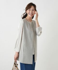 Leilian PLUS HOUSE / レリアンプラスハウス テーラードジャケット | ベスト【Leilian WHITE LABEL】