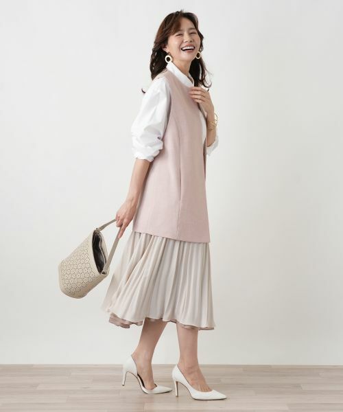 Leilian PLUS HOUSE / レリアンプラスハウス テーラードジャケット | ベスト【Leilian WHITE LABEL】 | 詳細10