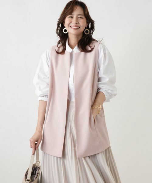 Leilian PLUS HOUSE / レリアンプラスハウス テーラードジャケット | ベスト【Leilian WHITE LABEL】 | 詳細8