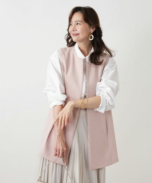 Leilian PLUS HOUSE / レリアンプラスハウス テーラードジャケット | ベスト【Leilian WHITE LABEL】 | 詳細9