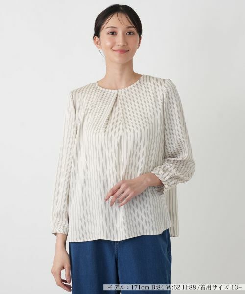 Leilian PLUS HOUSE / レリアンプラスハウス シャツ・ブラウス | ブラウス【Leilian WHITE LABEL】 | 詳細12