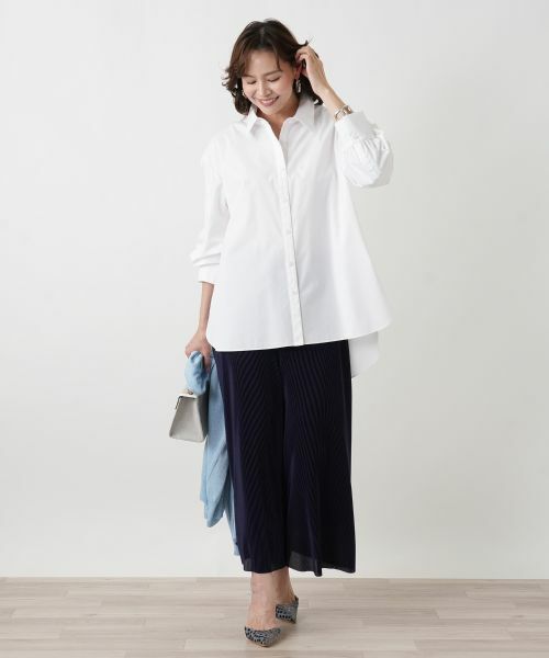 Leilian PLUS HOUSE / レリアンプラスハウス その他パンツ | ガウチョパンツ【Leilian WHITE LABEL】 | 詳細11