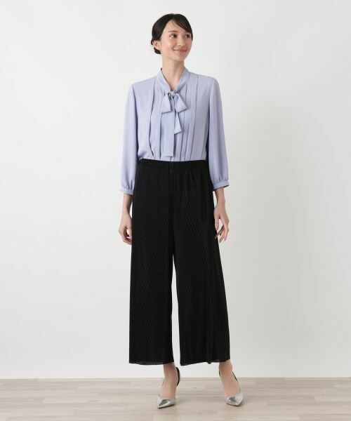 Leilian PLUS HOUSE / レリアンプラスハウス その他パンツ | ガウチョパンツ【Leilian WHITE LABEL】 | 詳細4