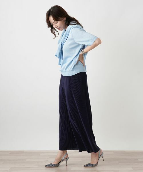 Leilian PLUS HOUSE / レリアンプラスハウス その他パンツ | ガウチョパンツ【Leilian WHITE LABEL】 | 詳細9