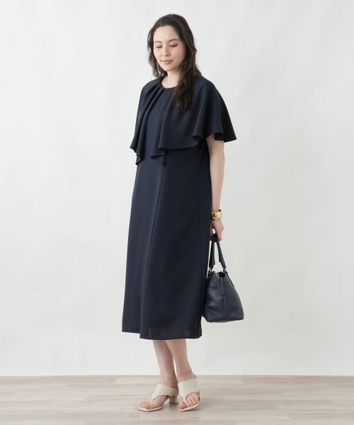 Leilian PLUS HOUSE / レリアンプラスハウス ドレス | 洗えるフォーマルワンピース | 詳細1