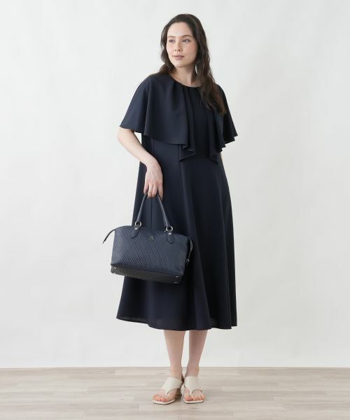 Leilian PLUS HOUSE / レリアンプラスハウス ドレス | 洗えるフォーマルワンピース | 詳細2