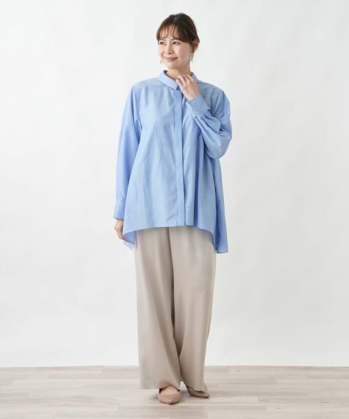 Leilian PLUS HOUSE / レリアンプラスハウス シャツ・ブラウス | ブラウス【Leilian WHITE LABEL】 | 詳細1