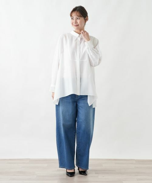 Leilian PLUS HOUSE / レリアンプラスハウス シャツ・ブラウス | ブラウス【Leilian WHITE LABEL】 | 詳細4