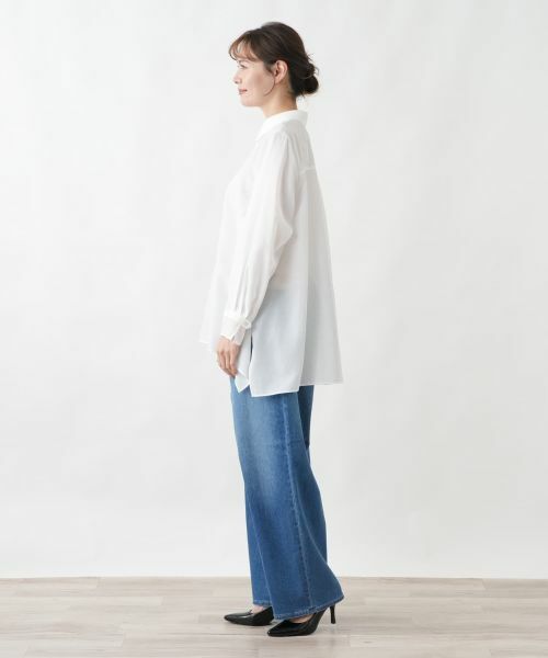 Leilian PLUS HOUSE / レリアンプラスハウス シャツ・ブラウス | ブラウス【Leilian WHITE LABEL】 | 詳細5