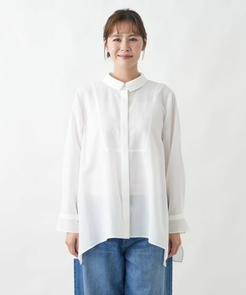 Leilian PLUS HOUSE / レリアンプラスハウス シャツ・ブラウス | ブラウス【Leilian WHITE LABEL】 | 詳細7