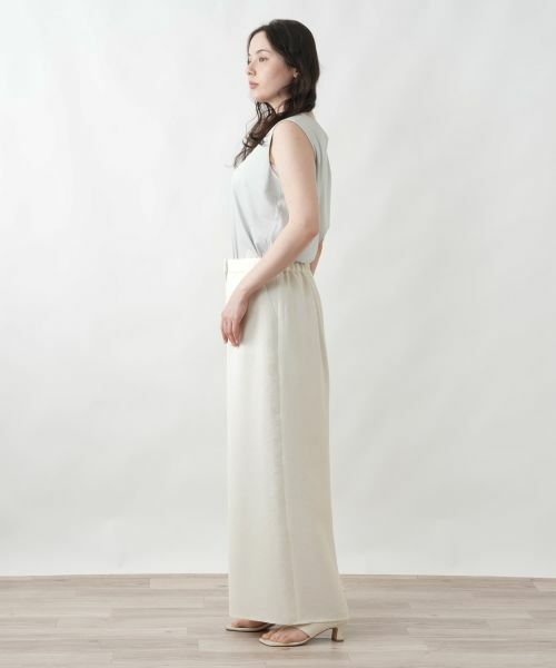 Leilian PLUS HOUSE / レリアンプラスハウス その他パンツ | 洗えるワイドパンツ | 詳細18