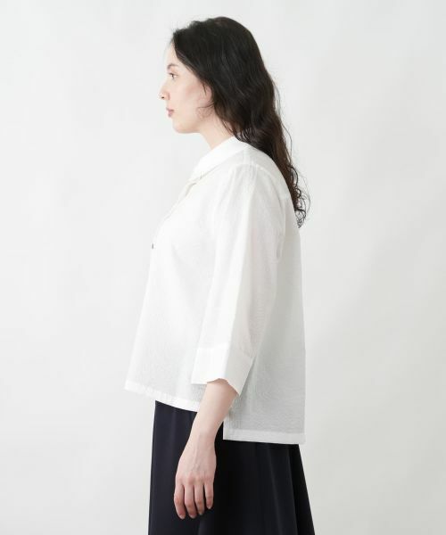 Leilian PLUS HOUSE / レリアンプラスハウス シャツ・ブラウス | 洗えるコットンブラウス | 詳細18