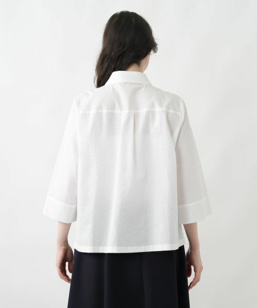 Leilian PLUS HOUSE / レリアンプラスハウス シャツ・ブラウス | 洗えるコットンブラウス | 詳細19