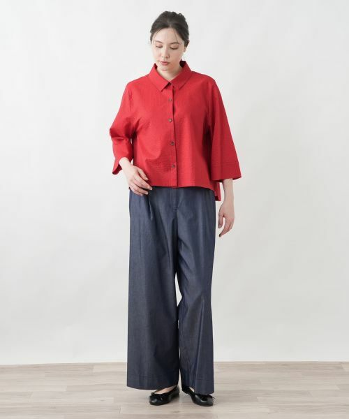 Leilian PLUS HOUSE / レリアンプラスハウス シャツ・ブラウス | 洗えるコットンブラウス | 詳細6