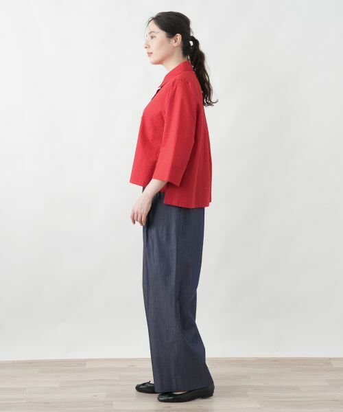 Leilian PLUS HOUSE / レリアンプラスハウス シャツ・ブラウス | 洗えるコットンブラウス | 詳細7