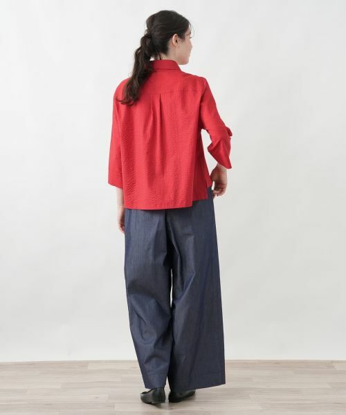 Leilian PLUS HOUSE / レリアンプラスハウス シャツ・ブラウス | 洗えるコットンブラウス | 詳細8