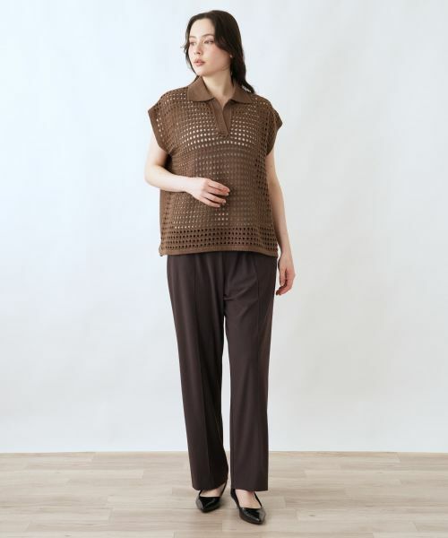 Leilian PLUS HOUSE / レリアンプラスハウス テーラードジャケット | ベスト【BLUKEY】 | 詳細4