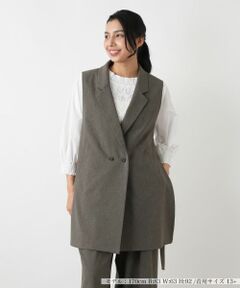 Leilian PLUS HOUSE / レリアンプラスハウス テーラードジャケット | ベスト【NEMIKA】