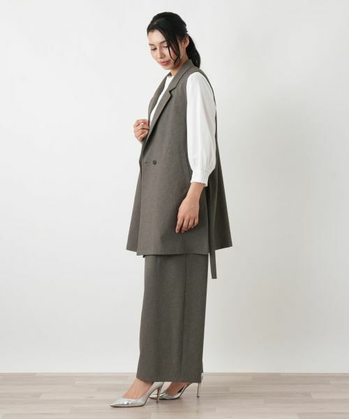 Leilian PLUS HOUSE / レリアンプラスハウス テーラードジャケット | ベスト【NEMIKA】 | 詳細2