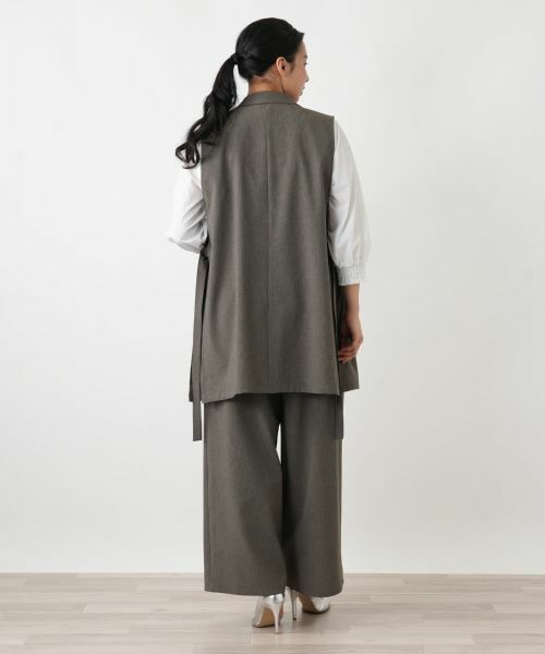 Leilian PLUS HOUSE / レリアンプラスハウス テーラードジャケット | ベスト【NEMIKA】 | 詳細3