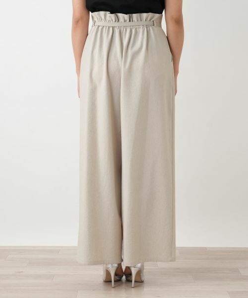 Leilian PLUS HOUSE / レリアンプラスハウス その他パンツ | ワイドパンツ【NEMIKA】 | 詳細10