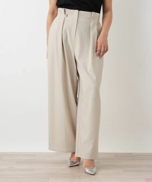 Leilian PLUS HOUSE / レリアンプラスハウス その他パンツ | ワイドパンツ【NEMIKA】 | 詳細7
