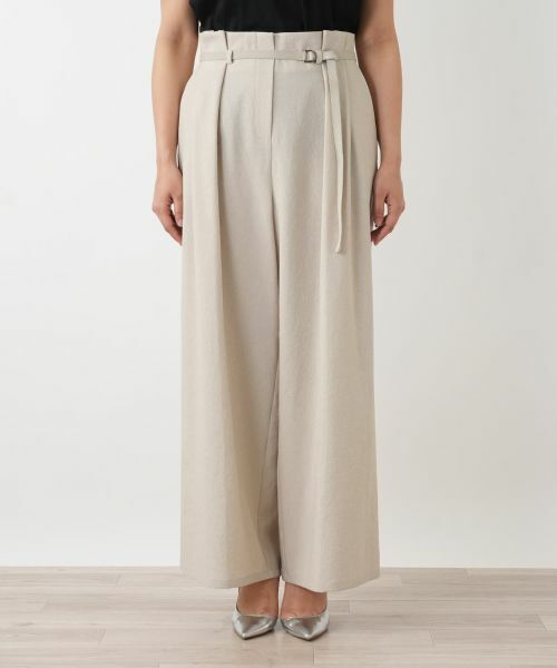 Leilian PLUS HOUSE / レリアンプラスハウス その他パンツ | ワイドパンツ【NEMIKA】 | 詳細8