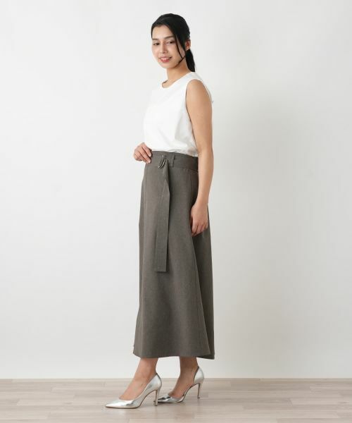 Leilian PLUS HOUSE / レリアンプラスハウス ミニ・ひざ丈スカート | スカート【NEMIKA】 | 詳細2