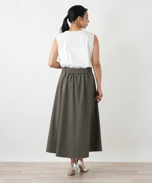 Leilian PLUS HOUSE / レリアンプラスハウス ミニ・ひざ丈スカート | スカート【NEMIKA】 | 詳細3