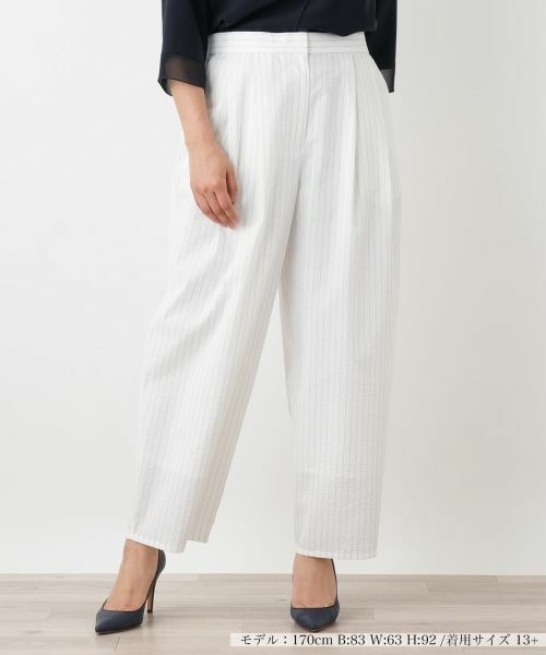 Leilian PLUS HOUSE / レリアンプラスハウス その他パンツ | パンツ【NEMIKA】（アイボリー）