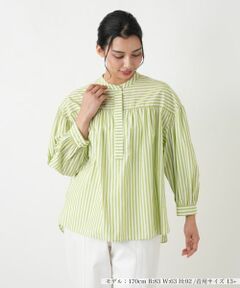 Leilian PLUS HOUSE / レリアンプラスハウス シャツ・ブラウス | ブラウス【NEMIKA】