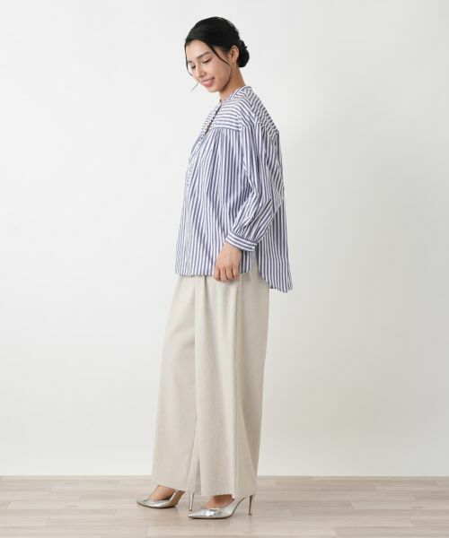 Leilian PLUS HOUSE / レリアンプラスハウス シャツ・ブラウス | ブラウス【NEMIKA】 | 詳細2