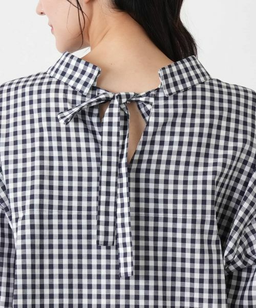 Leilian PLUS HOUSE / レリアンプラスハウス シャツ・ブラウス | ギンガムチュニックブラウス【NEMIKA】 | 詳細14